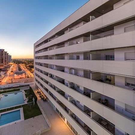 Apartamentos Costa Luz Punta Umbría Esterno foto
